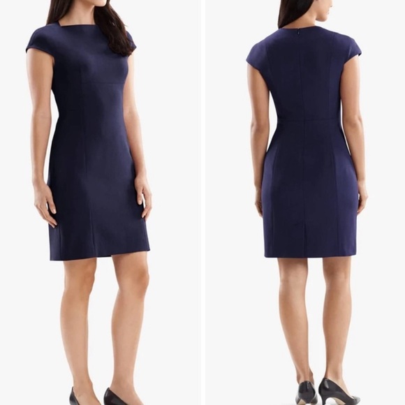 MM Lafleur Dresses & Skirts - MM Lafleur Ashley Dress Deep Indigo